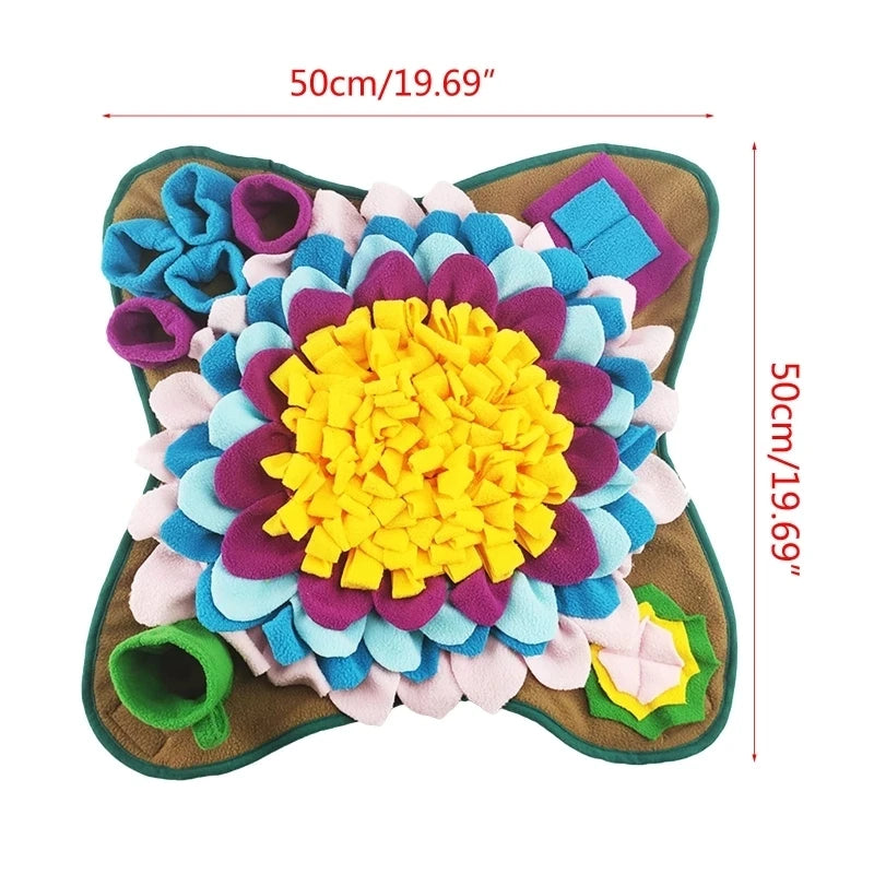 Canine Snuffle Mat Pond Flower