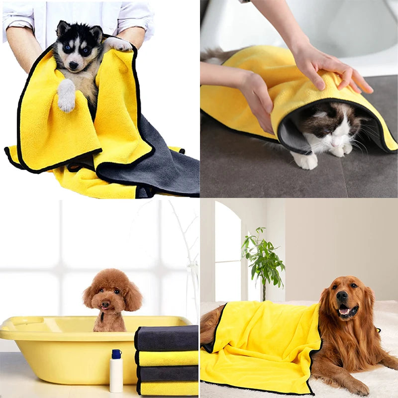 Soft Microfiber Dog Towel