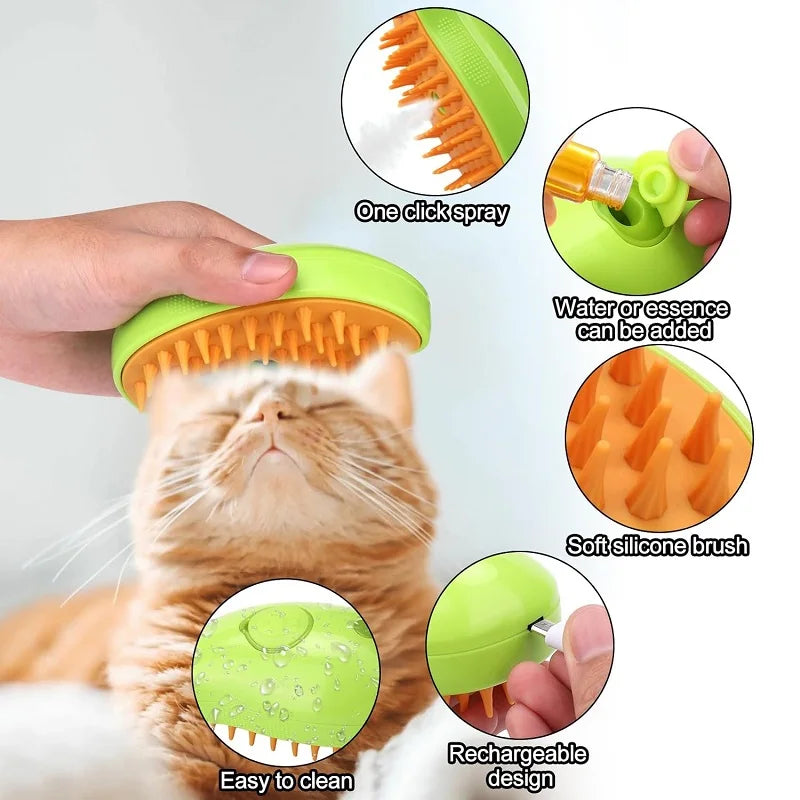 Steam Pet Brush